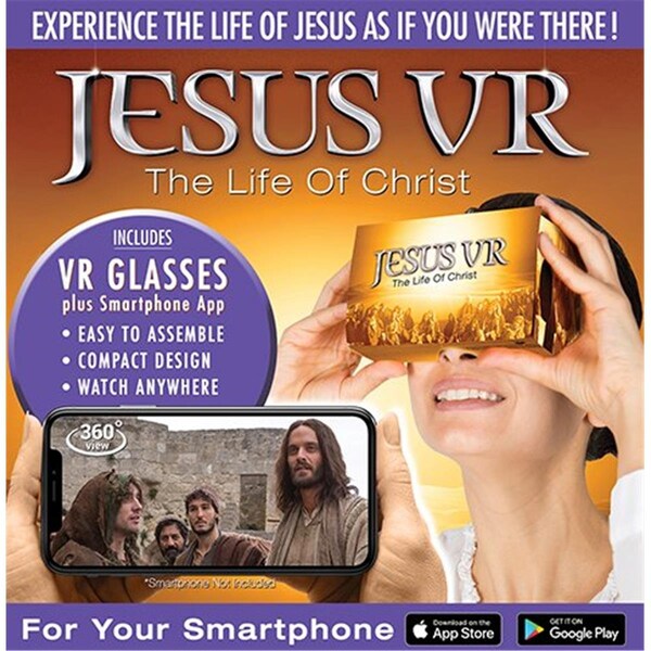 Goldengifts Jesus VR the Life of Christ DVD - Virtual Reality - GO3322371