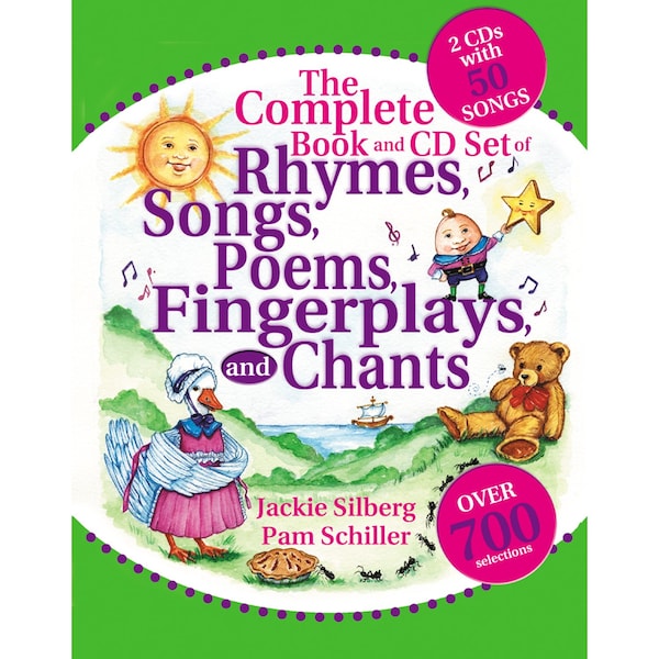 Gryphon House The Complete Book + CD of Rhymes, Songs, Poems, Fingerplays, Chants - 18492