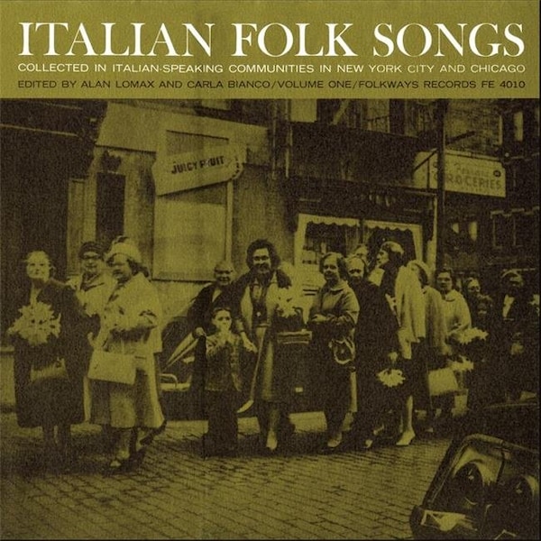 Smithsonian Folkways Smithsonian Folkways FW-04010-CCD Italian Folk Songs - FW-04010-CCD