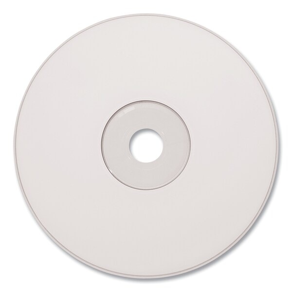 Verbatim CD-R DataLifePlus Printable Recordable Disc, 700 MB/80 min, 52x, Spindle, White, PK100, 100PK - 95253