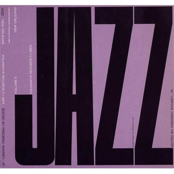 Smithsonian Folkways Smithsonian Folkways FW-02803-CCD Jazz- Vol. 3- New Orleans - FW-02803-CCD