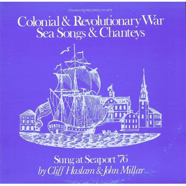 Smithsonian Folkways Smithsonian Folkways FW-05275-CCD Colonial and Revolutionary War Sea Songs and Shanties - FW-05275-CCD