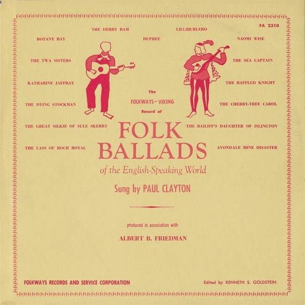 Smithsonian Folkways Smithsonian Folkways FW-02310-CCD Folk Ballads of the English-Speaking World - FW-02310-CCD