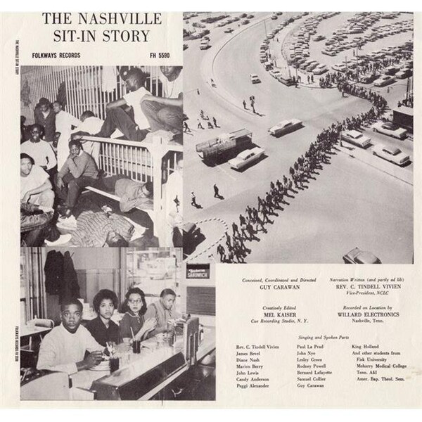 Smithsonian Folkways Smithsonian Folkways FW-05590-CCD The Nashville Sit-in Story- Songs and Scenes of Nashville Lunch Counter Desegregation- by the Sit-In Participants - FW-05590-CCD