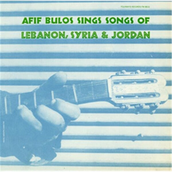 Smithsonian Folkways Smithsonian Folkways FW-08816-CCD Afif Bulos Sings Songs of Lebanon- Syria- and Jordan - FW-08816-CCD
