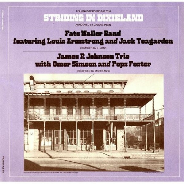 Smithsonian Folkways Smithsonian Folkways FW-02816-CCD Striding in Dixieland - FW-02816-CCD
