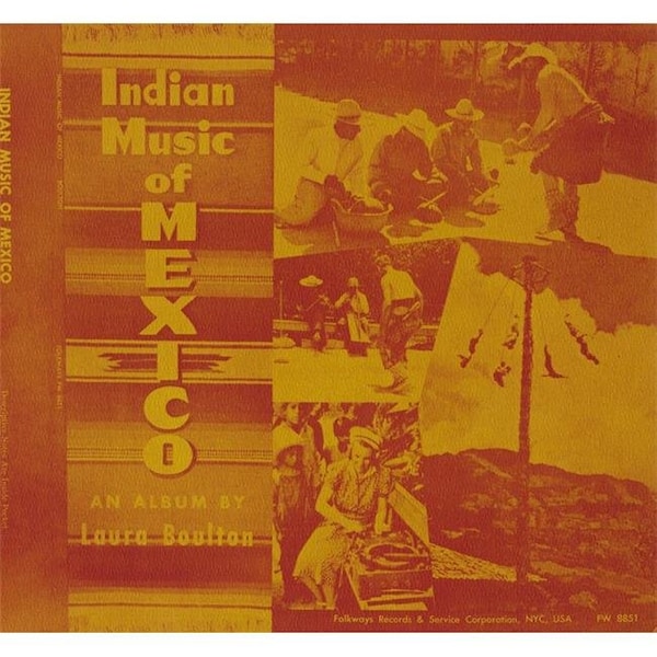 Smithsonian Folkways Smithsonian Folkways FW-08851-CCD Indian Music of Mexico - FW-08851-CCD