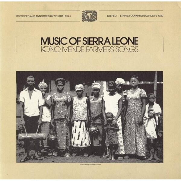 Smithsonian Folkways Smithsonian Folkways FW-04330-CCD Music of Sierra Leone- Kono Mende Farmers Songs - FW-04330-CCD