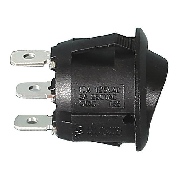 Productos para Compradores Interruptor de Palanca Mini Redondo Encendido/Apagado/Encendido en Negro - 6391103