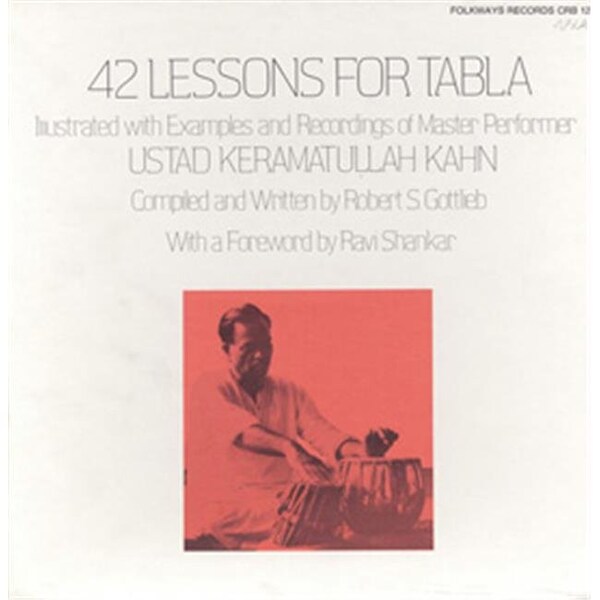 Smithsonian Folkways Smithsonian Folkways FW-08369-CCD 42 Lessons for Tabla - FW-08369-CCD