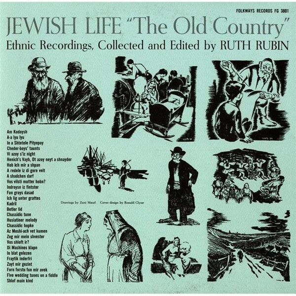 Smithsonian Folkways Smithsonian Folkways FW-03801-CCD Jewish Life- The Old Country - FW-03801-CCD