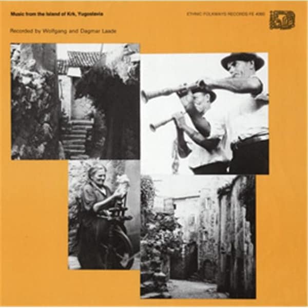 Smithsonian Folkways Smithsonian Folkways FW-04060-CCD Music from the Island of Krk- Yugoslavia - FW-04060-CCD