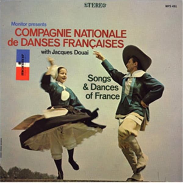Smithsonian Folkways Smithsonian Folkways MN-00491-CCD Compagnie Nationale de Danses Francaises with JacQues Douai - MN-00491-CCD