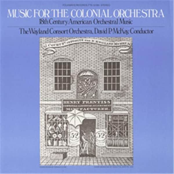 Smithsonian Folkways Smithsonian Folkways FW-32380-CCD Music for the Colonial Orchestra - FW-32380-CCD