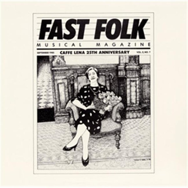 Smithsonian Folkways Smithsonian Folkways FF-FF207-CCD Fast Folk Musical Magazine- Vol. 2- No. 7 Cafe Lena- 25th Anniversary Concert - FF-FF207-CCD
