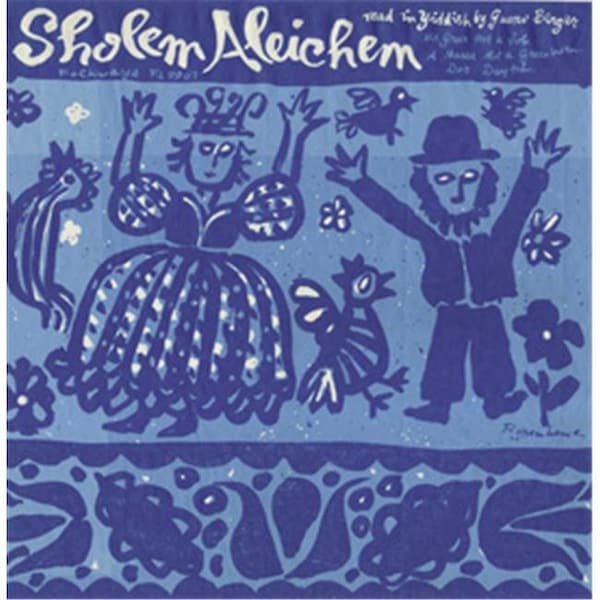 Smithsonian Folkways Smithsonian Folkways FW-09907-CCD Sholem Aleichem- Read in Yiddish by Gustav Berger - FW-09907-CCD