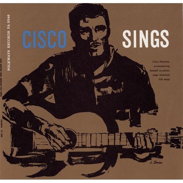 Smithsonian Folkways Smithsonian Folkways FW-02346-CCD Cisco Houston Sings American Folk Songs - FW-02346-CCD