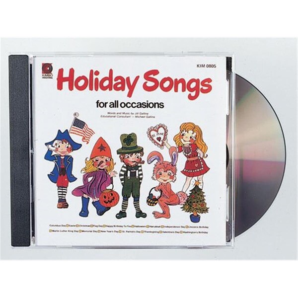 Kimbo Educational Holiday Songs For All Cd Holiday Songs For All Cd - KIM0805CD