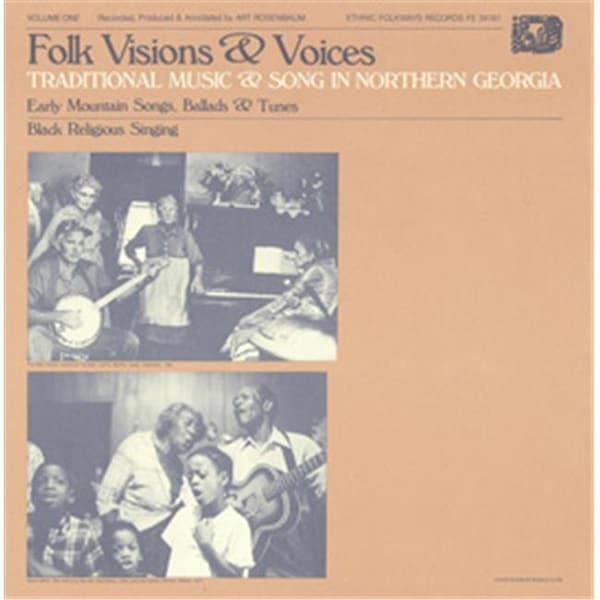 Smithsonian Folkways Smithsonian Folkways FW-34161-CCD Folk Visions and Voices- Traditional Music and Song in Northern Georgia- Vol. 1 - FW-34161-CCD