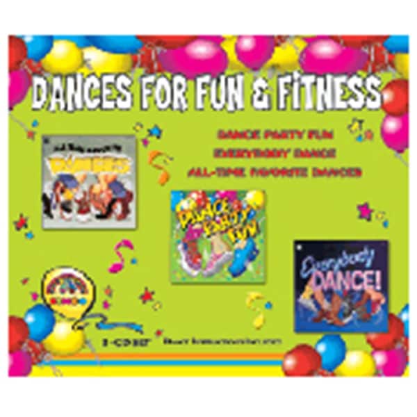 Kimbo Educational DANCES FOR FUN & FITNESS 3-CD SET - KIM7098CD
