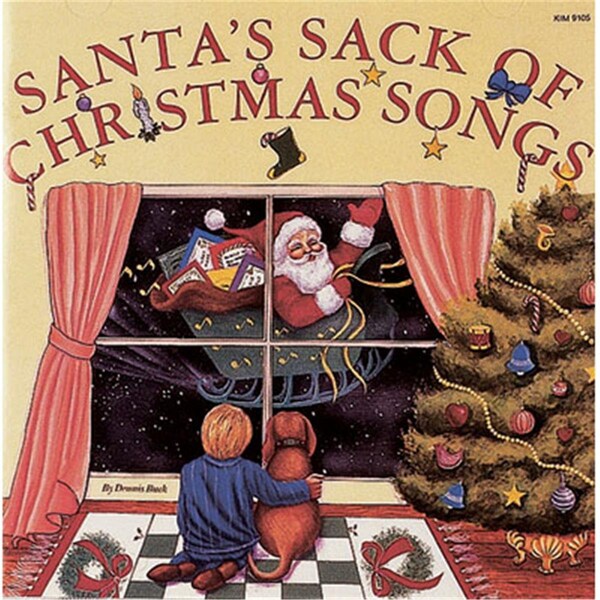 Kimbo Educational Santas Sack Of Christmas Songs Musical CD - KIM9105CD