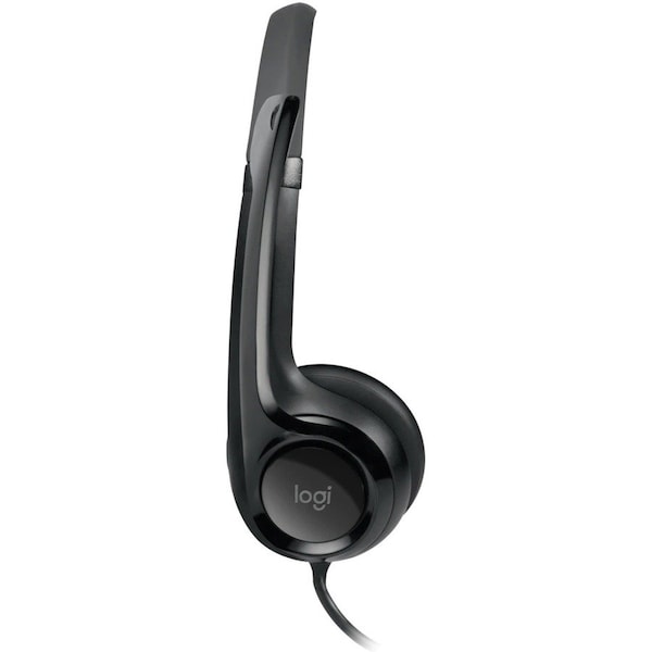 Logitech H390 USB COMPUTER HEADSET  - WIRED - OVER-EAR - STEREO - 20 - 20000 - NOISE-CANC - 981-000014