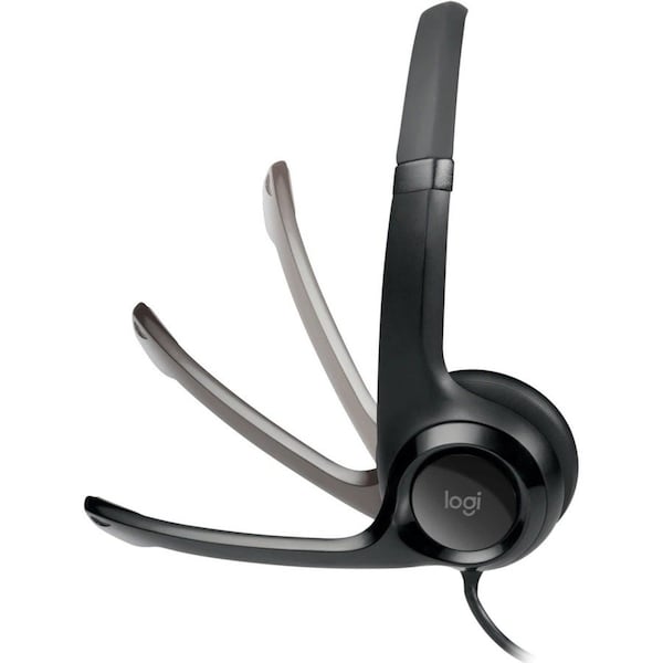 Logitech H390 USB COMPUTER HEADSET  - WIRED - OVER-EAR - STEREO - 20 - 20000 - NOISE-CANC - 981-000014