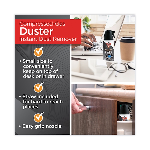 Dust-Off Falcon Dust-Off Jr. - Ozone-safe, Moisture-free - 1 Each - DPSJC
