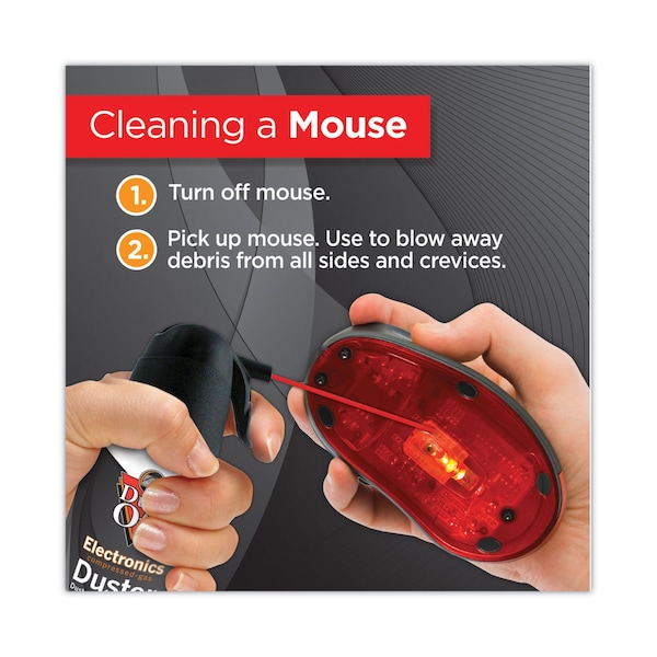 Dust-Off Falcon Dust-Off Jr. - Ozone-safe, Moisture-free - 1 Each - DPSJC
