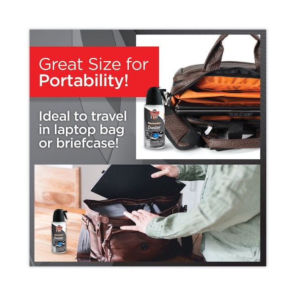 Dust-Off Falcon Dust-Off Jr. - Ozone-safe, Moisture-free - 1 Each - DPSJC