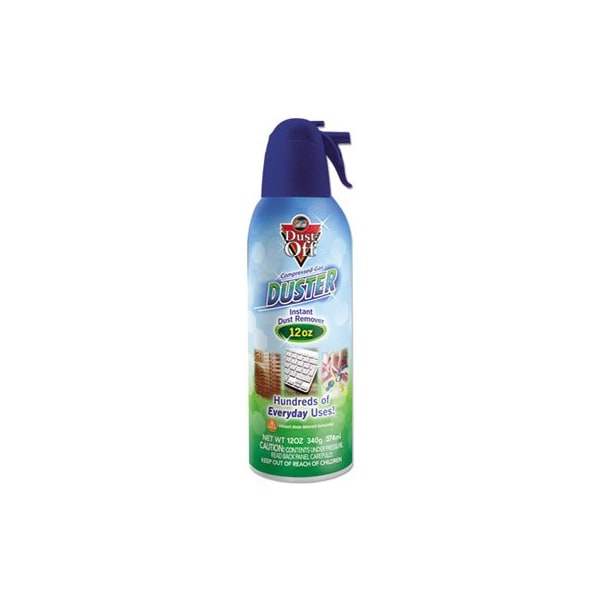 Falcon Safety Dust-Off Air Duster - For Computer Equipment, Printer Accessories - 12 fl oz - DPSXL12