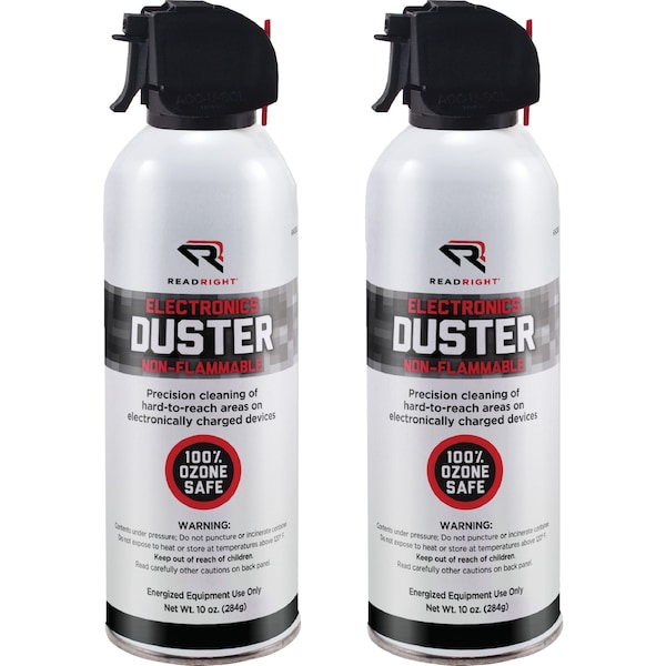 Read Right Office Duster, Non-Flammable5 Extension Wand, 10 oz., PK 2 - REARR3522
