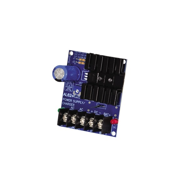 Altronix POWER SUPPLY BOARD ONLY, 6/12VDC AT 1.2 AMP NO TRANS, 24VDC AT 750MA - AL624