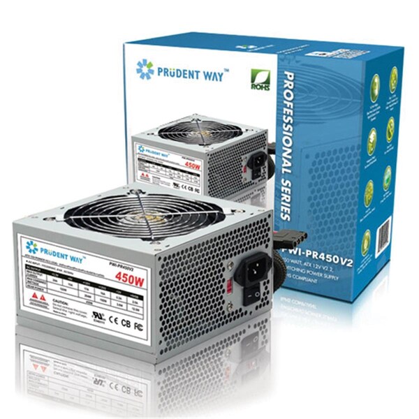 Prudent Way 450 W ATX Power Supply - PR391753