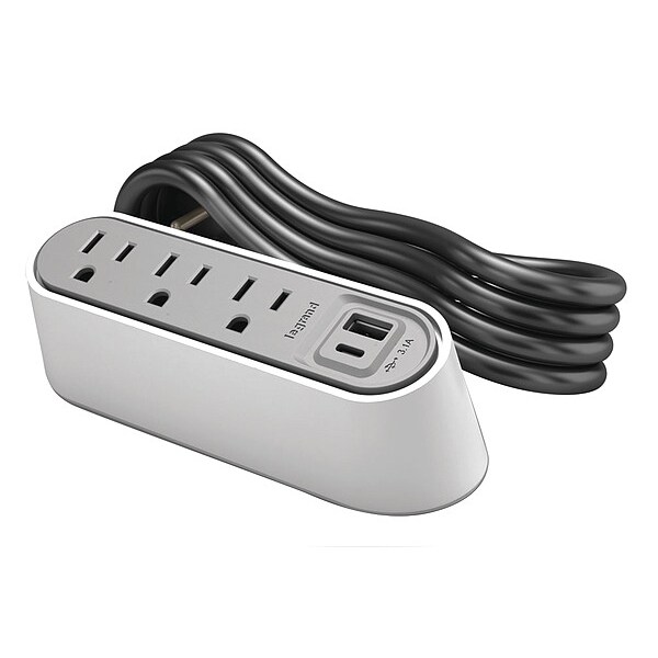 Legrand Plug-In Charger, 6.0" H x 3.9" W x 2.3" D - WSPC320CWH