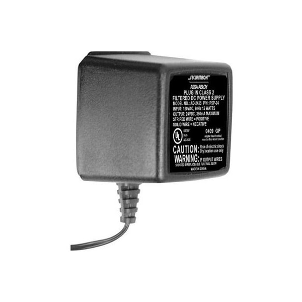 Alarm Controls 24 Volt 1.5 Amp. Plug-In Filtered Regulated DC Power Supply - PSP-24