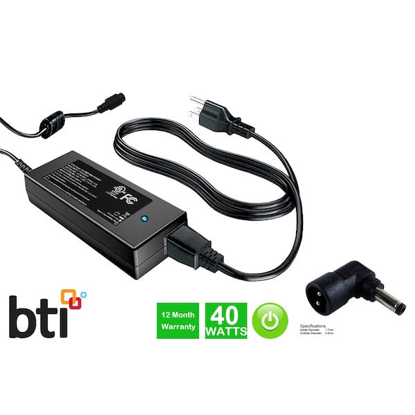 Battery Technology Replacement PowerAdapter Hp Mini 110-1000 Series Specs 19V, 2.1A, 40W - AC-1940123