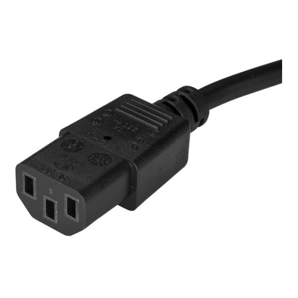 Startech.Com 15ft Power Cord - Flat NEMA 5-15P to C13 - PXTF10115