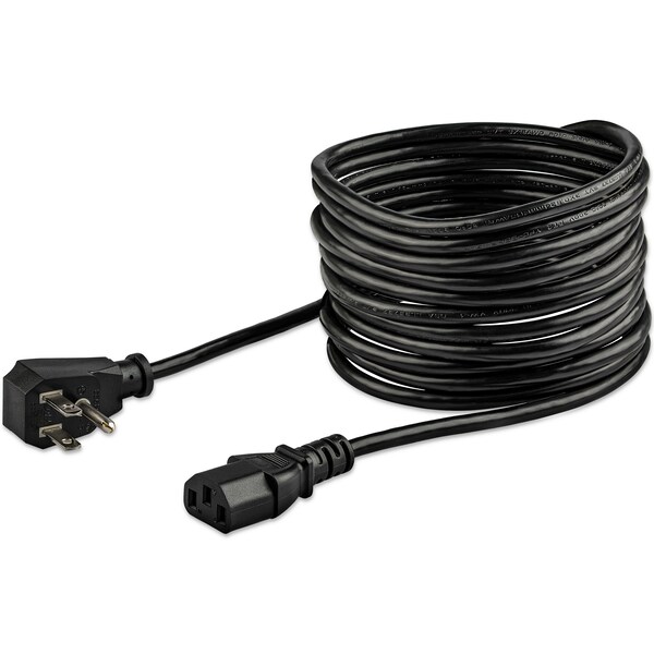 Startech.Com 15ft Power Cord - Flat NEMA 5-15P to C13 - PXTF10115