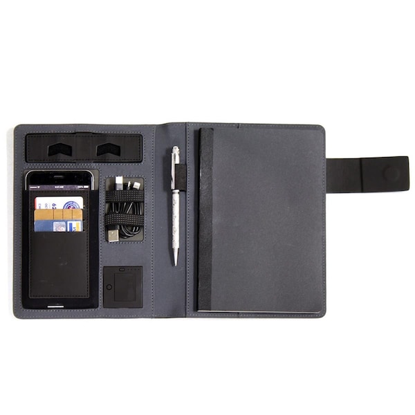 Hot Stuffcosas Calientes Stanford Power Bank Folio, Grey - HO3119494