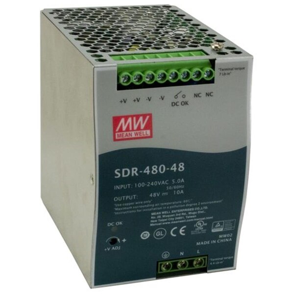 Boombox Hardened DIN Rail Mounted Power Supply - BO3572339
