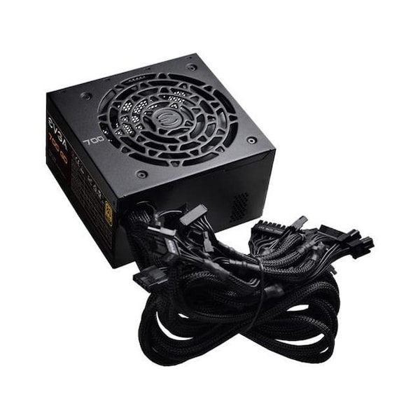 Evga Corporation EVGA 100-GD-0700-V1 700 GD 700 watt 80 Plus GOLD 120 mm Sleeve Bearing Power Supply - 100-GD-0700-V1