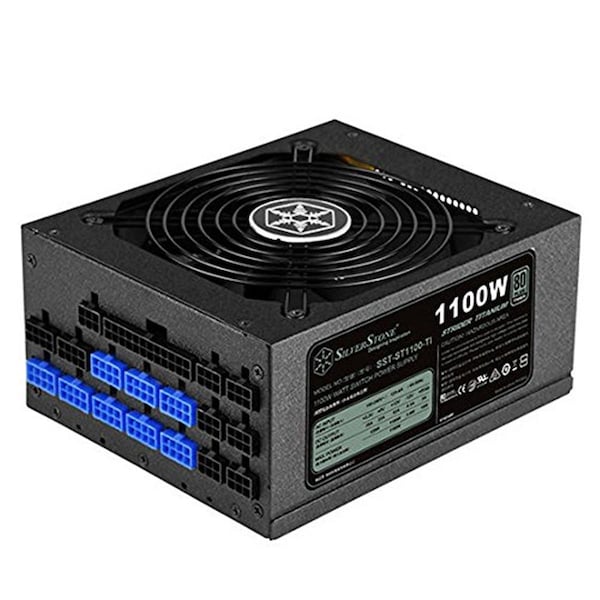 Silverstone Sst- Strider Titanium Series 80 Plus Titanium 1100W Atx Power Supply - SI476474