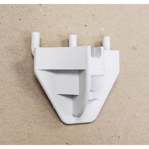 Quick Back 1.35 in. 250 White Plastic Use with the hooks above Peg Hook Back 100 pk - QBP5A B/P-100