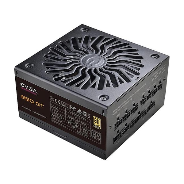 Evga Corporation EVGA 220-GT-0850-Y1 220-Gt-0850-Y1 Supernova 850 GT 850W 80 Plus Gold Fully Modular Power Supply Unit with FDB Fan - 220-GT-0850-Y1