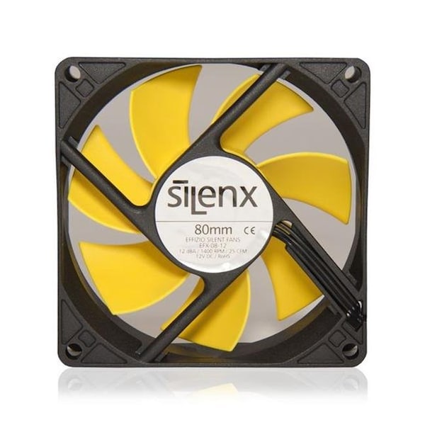 Silenx SilenX EFX-08-12 80 mm. 12DBA Fluid Dynamic Bearing Fan - EFX-08-12