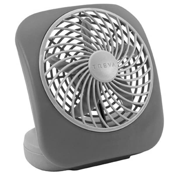 O2Cool Treva 6.29 in. H X 5 in. D 2 speed Personal Fan - FD05004