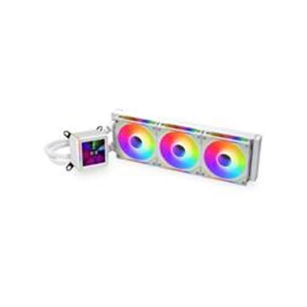 Lian Li Lian-Li  360 mm Galahad II LCD SL-INF FDB 2100RPM White Water Cooling Fan - GA2ALCD36INW