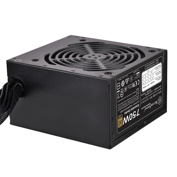 Silverstone SilverStone Technologies ET750-G 750 watt 80 Plus Gold ATx PC Power Supply; Black - ET750-G