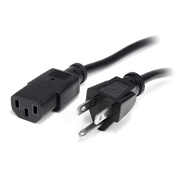 Startech.Com 20ft Standard Computer Power Cord - NEMA5-15P to C13 - PXT10120